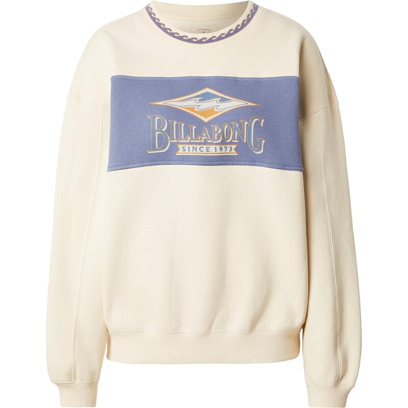BILLABONG Športová mikina POINT BREAK svetlobéžová / modrosivá 67655095
