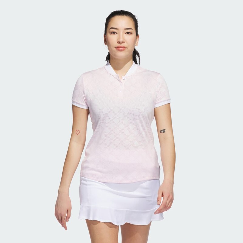 Adidas Ultimate365 Jacquard Short Sleeve Polo Shirt 67659889
