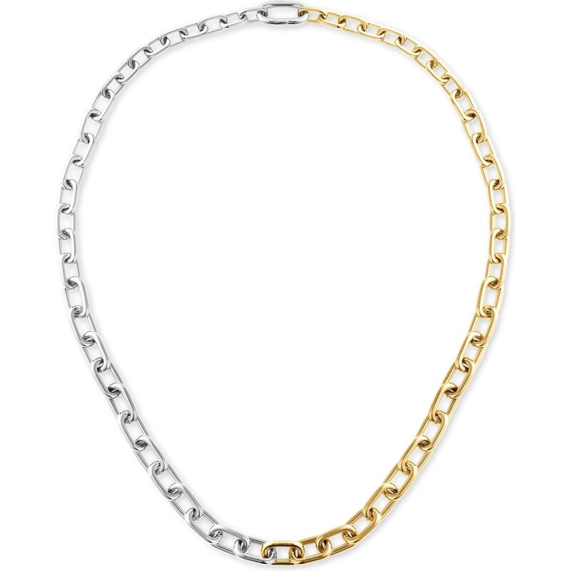 Daniel Wellington Výrazný bicolor náhrdelník Contrast Link DW00401977 67654293