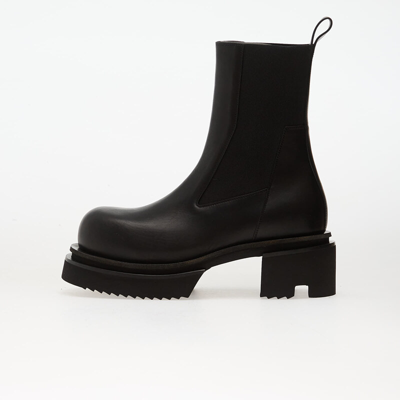 Rick Owens Leather Boots - Beatle Bogun Black 67660681