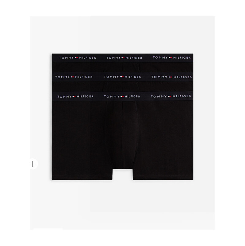 3PACK pánske boxerky Tommy Hilfiger čierne nadrozmer (UM0UM03897 0WE) 67658875