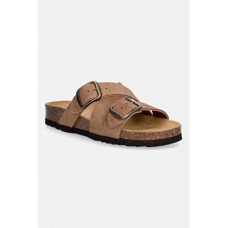 Semišové šľapky Scholl SELENE 67688259