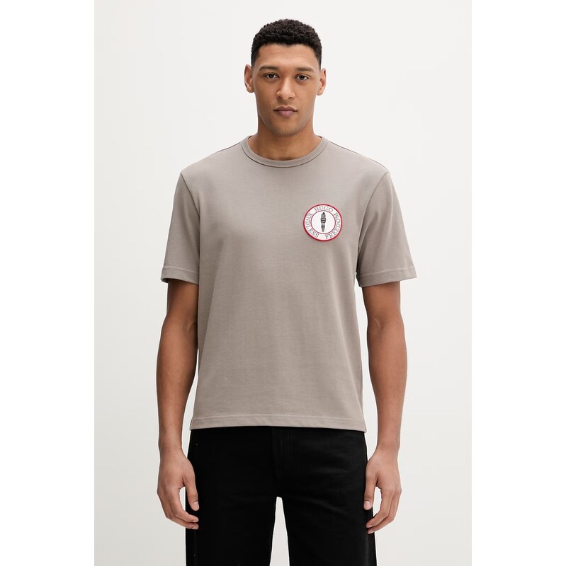 Bavlnené tričko HUGO Dobul 67687974