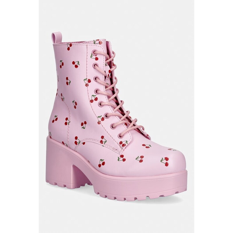 Workery Koi Footwear Cherry Passion Platform Boots 67688105