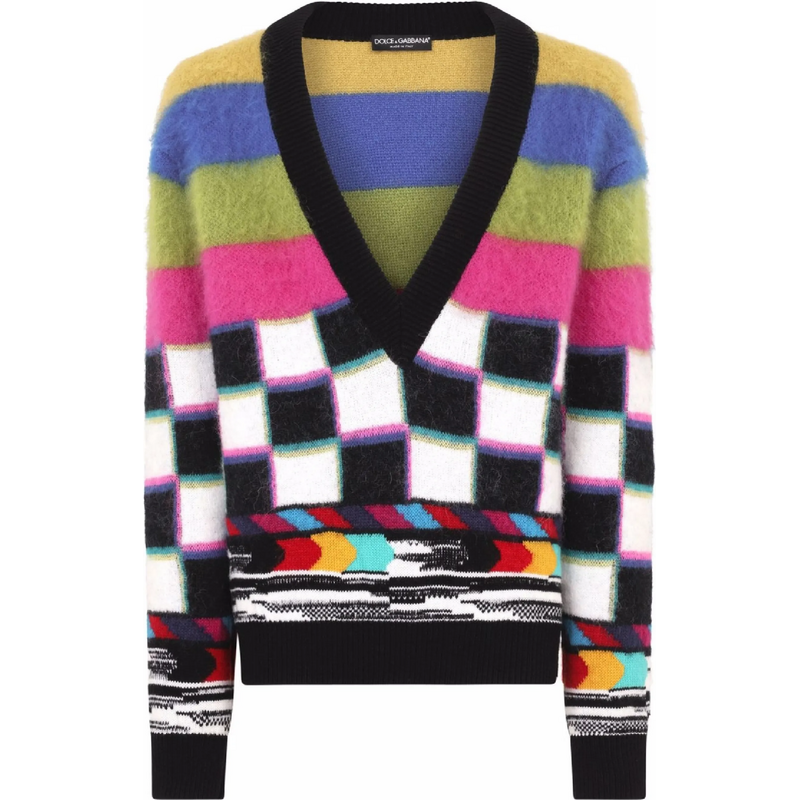 DOLCE & GABBANA Multicolor sveter 67659924