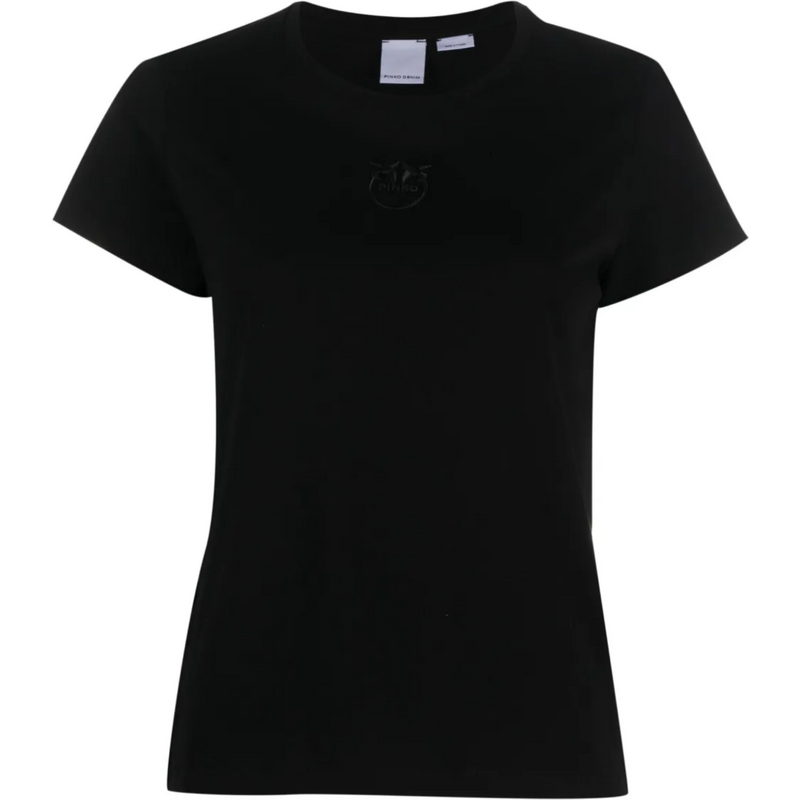 PINKO Love Birds Black tričko 67659922