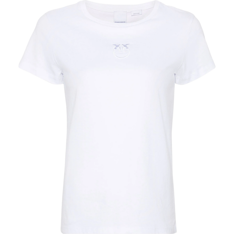 PINKO Love Birds White tričko 67659923