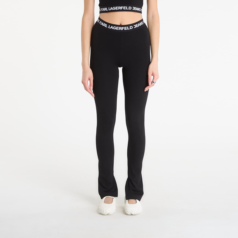 Legíny Karl Lagerfeld Jeans Milano Legging Black M 67660278