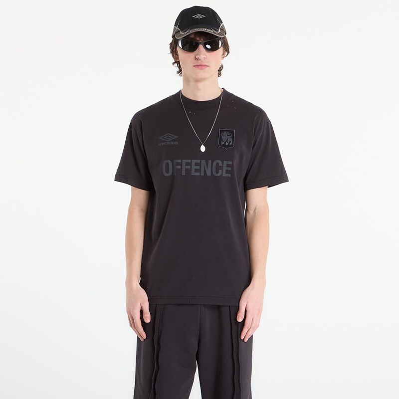 Tričko Umbro by SlamJam Offence Defence Tee Washed Black XL 67662158