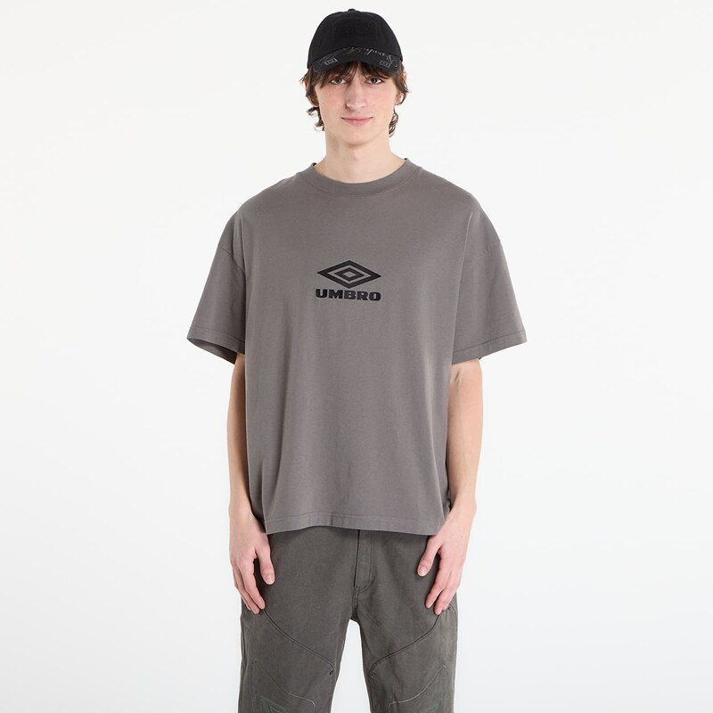 Tričko Umbro by SlamJam Og Logo T-Shirt Smock Grey M 67662856