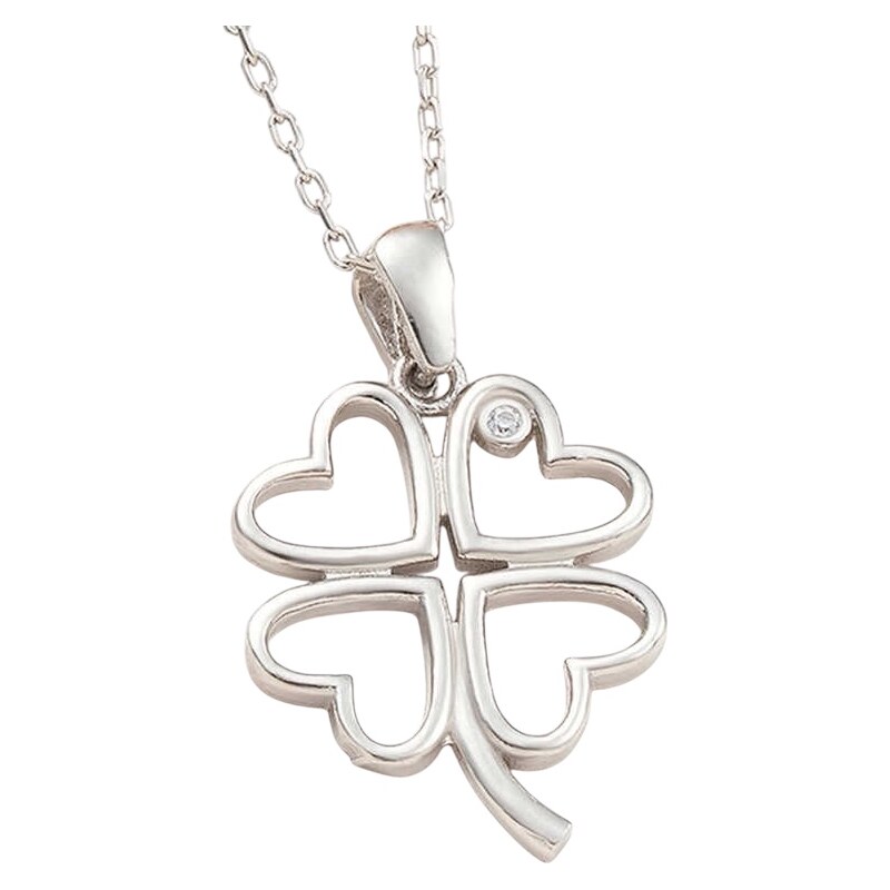 Strieborný náhrdelník Luck 67660595