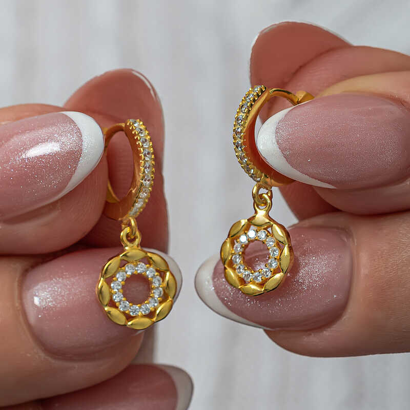 Strieborné náušnice Enya 67660599