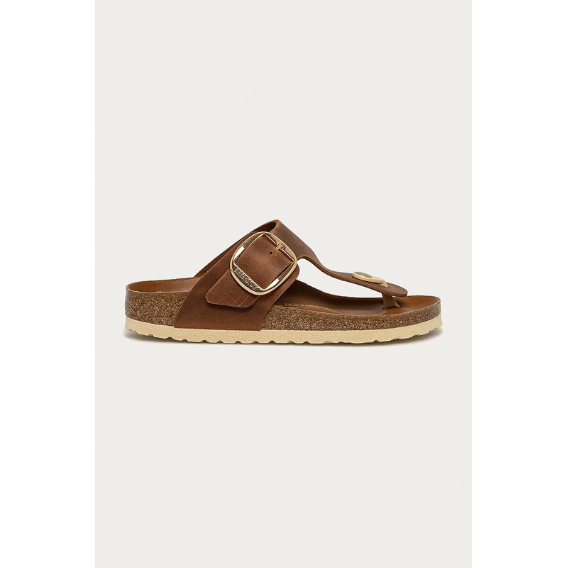 Kožené žabky Birkenstock Gizeh Big Buckle 37008749