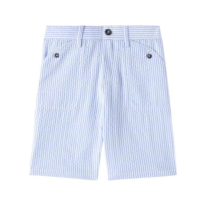 Tartine et Chocolat Striped cotton seersucker shorts 68003003