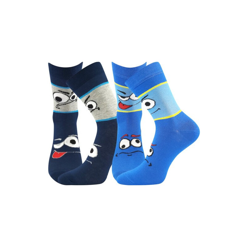 2PACK detské ponožky Boma viacfarebné (Tlamik mix A) 20/24 67661101