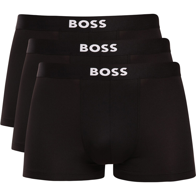 3PACK pánske boxerky BOSS čierné (50555054 001) 67661115