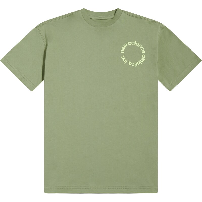 Detské tričko New Balance LAKB0177AAR – zelené 67661493