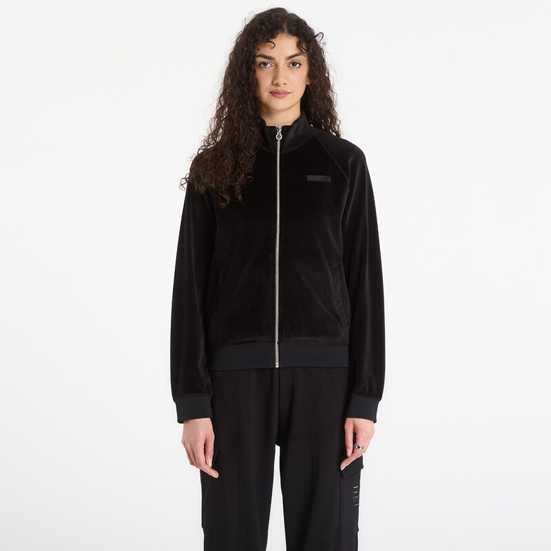 Mikina EA7 Emporio Armani Train Athletic Velour W T-Top Black S 67662152