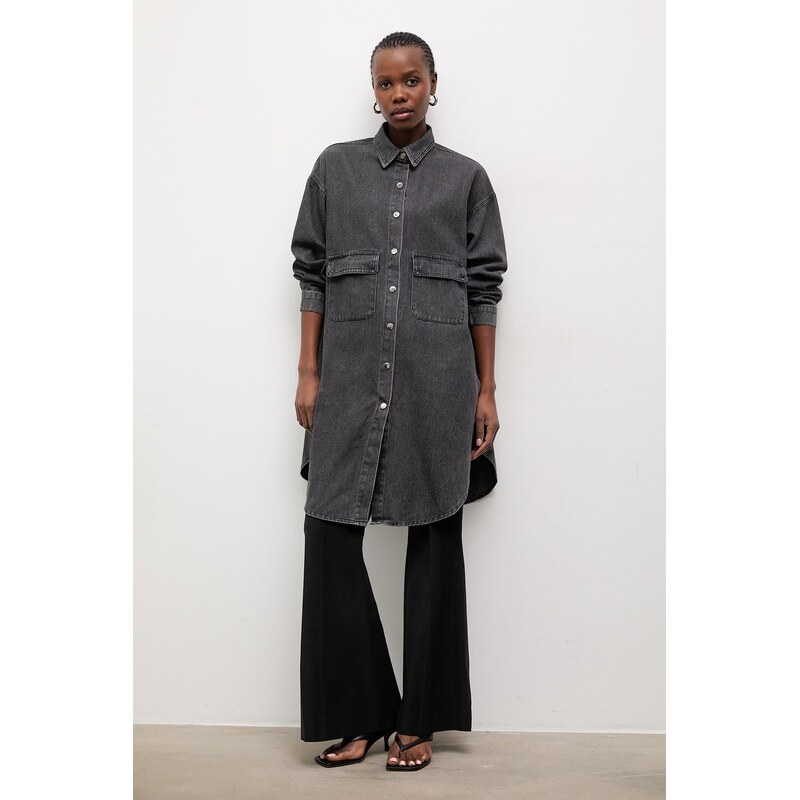 Rifľová košeľa Answear.LAB 63994733