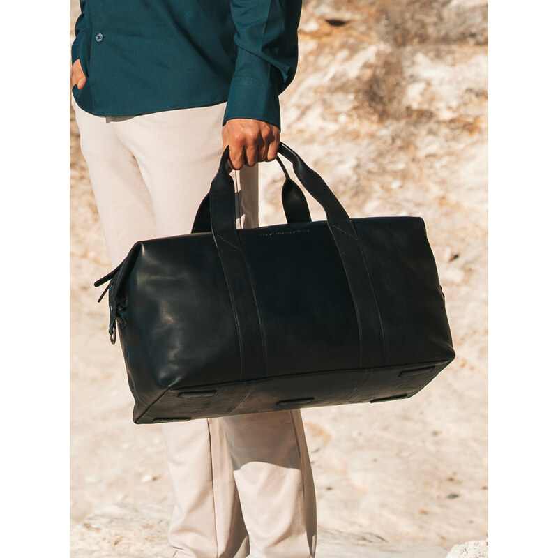 Pánska kožená cestovná taška The Chesterfield Brand Conor - čierna 64515929