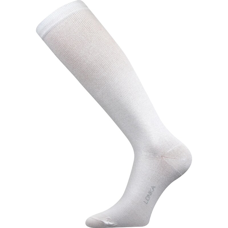 Podkolienky Lonka kompresné bielé (Kooperan) 67661100