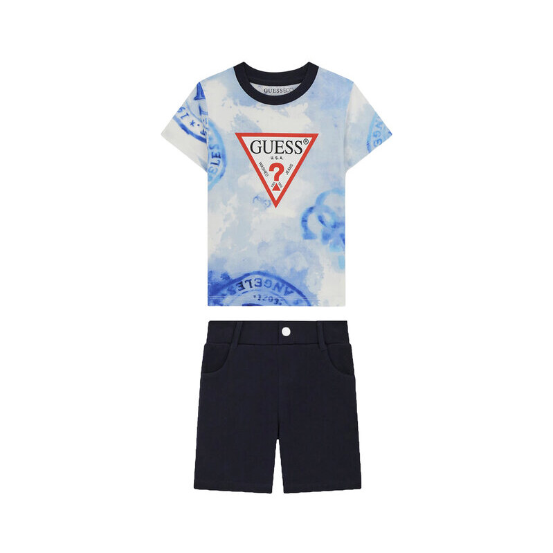 Súprava tričko a športové šortky Guess 67664564