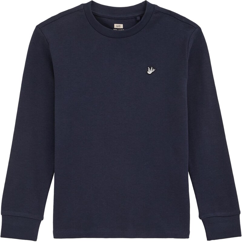 WE Fashion Mikina námornícka modrá / biela 58306381