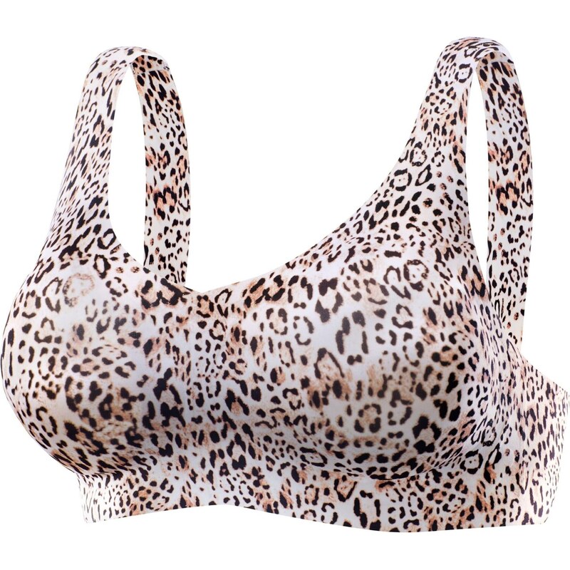 NUANCE Podprsenka béžová / hnedá / biela 67664865