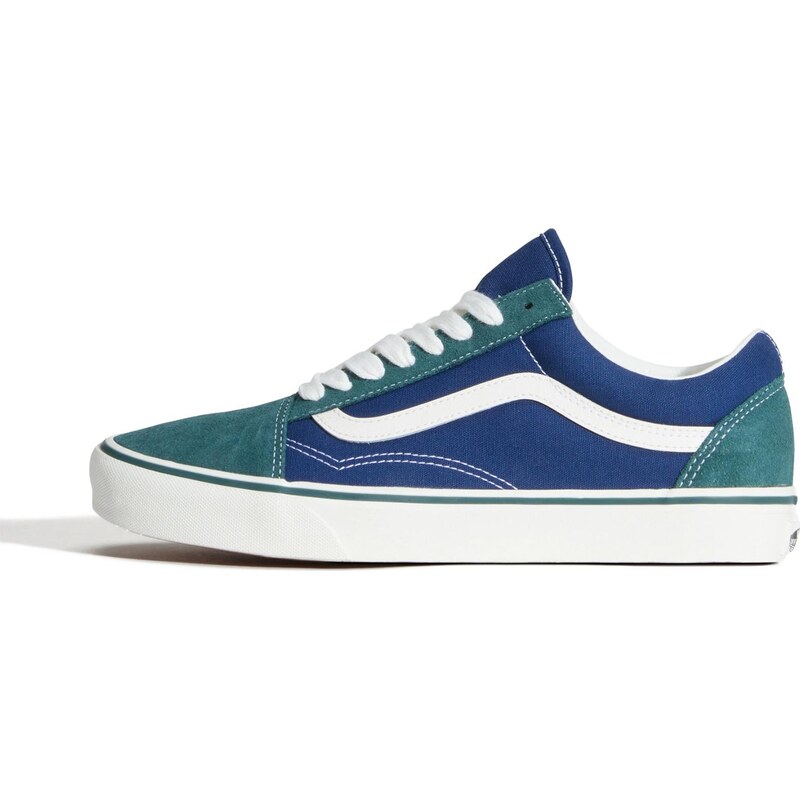 VANS Nízke tenisky Old Skool námornícka modrá / smaragdová / biela 67665133