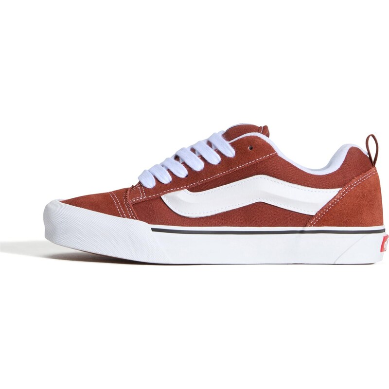 VANS Nízke tenisky Knu Skool gaštanová / biela 67665143