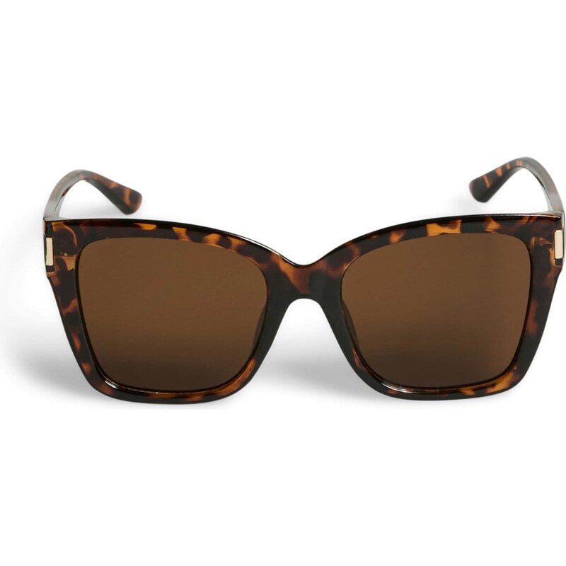 PIECES Slnečné okuliare PCBIRLA koňaková / čierna 67665174