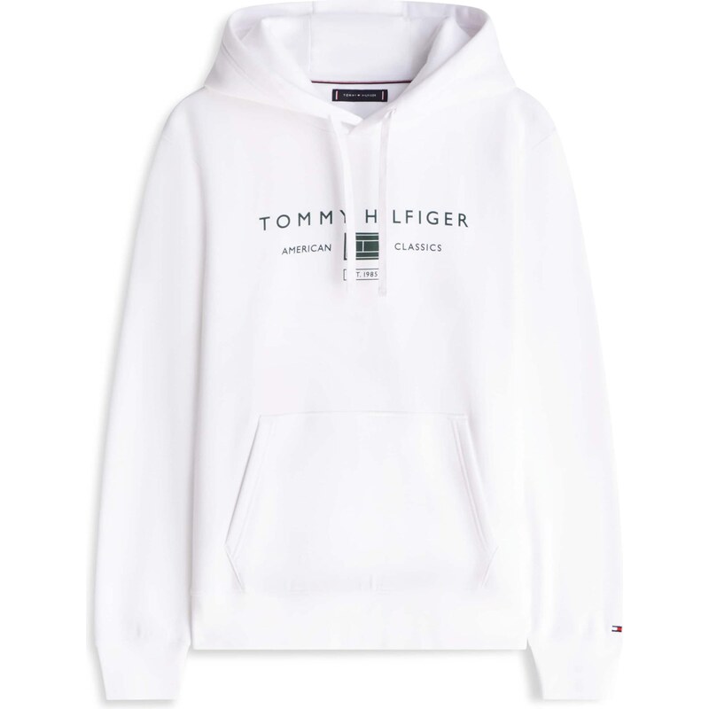 TOMMY HILFIGER Mikina Brand Love námornícka modrá / zelená / červená / 67665369