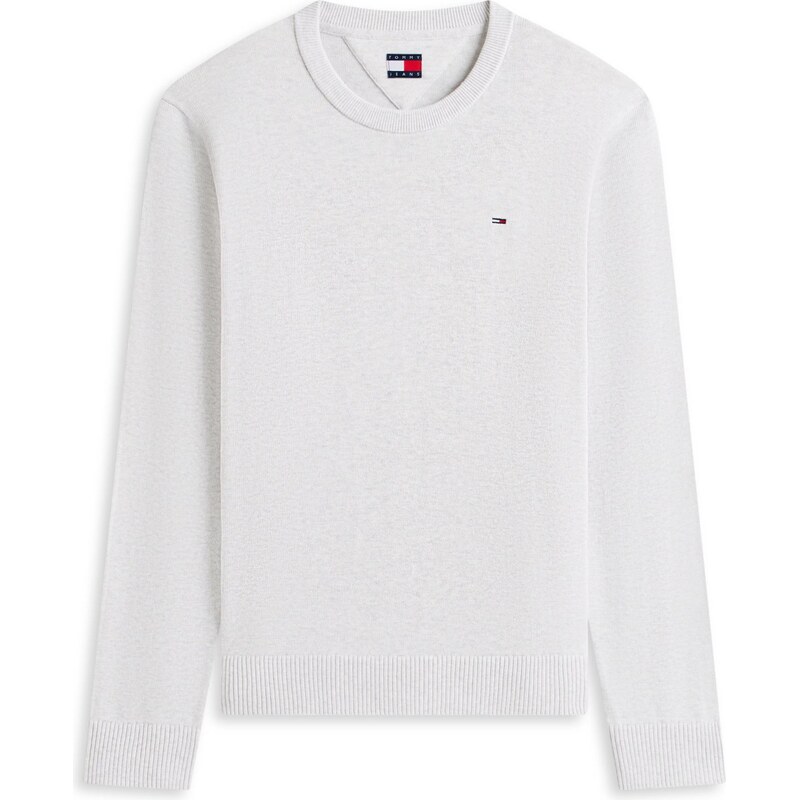 Tommy Jeans Sveter ESS sivá 67665373