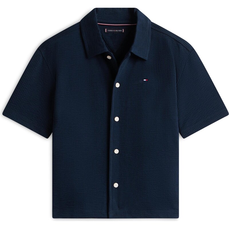 TOMMY HILFIGER Košeľa námornícka modrá 67665493