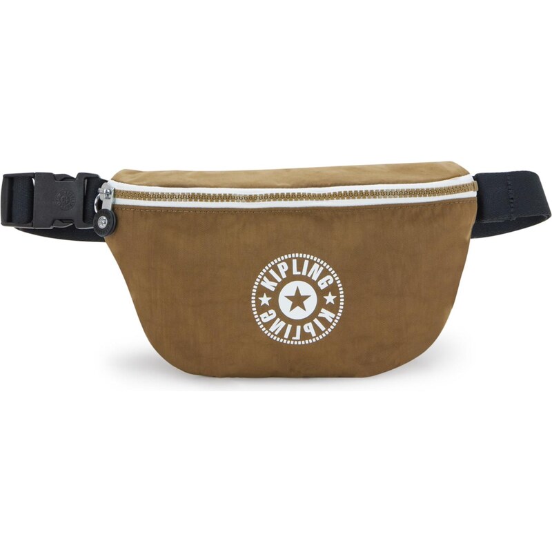 KIPLING Ľadvinka Fresh Lite hnedá / biela 67665737