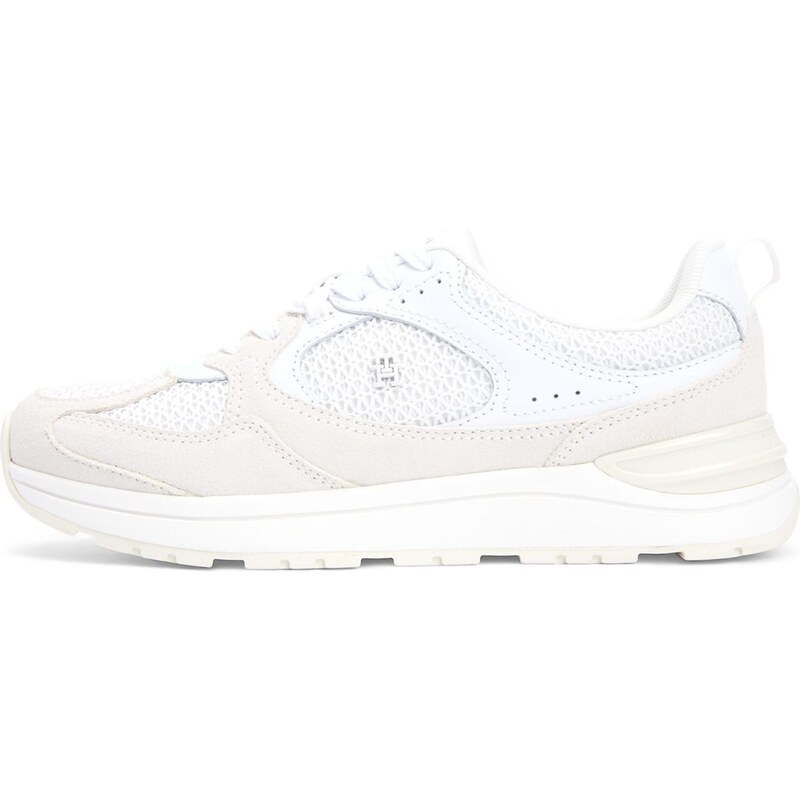 TOMMY HILFIGER Nízke tenisky biela / šedobiela 67665745