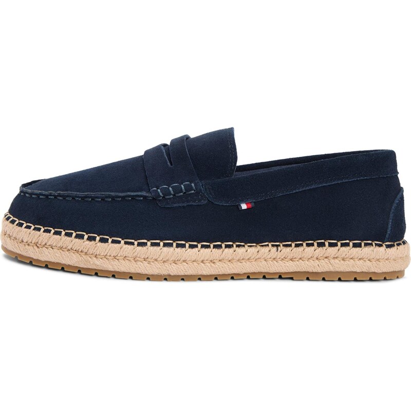 TOMMY HILFIGER Espadrilky tmavomodrá 67665748