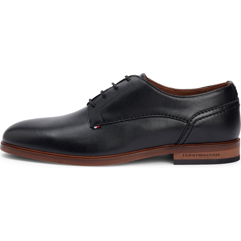 TOMMY HILFIGER Šnurovacie topánky čierna 67665752