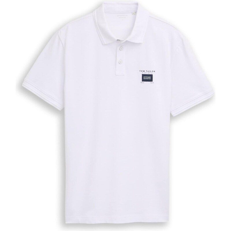 TOM TAILOR Tričko biela 67665781