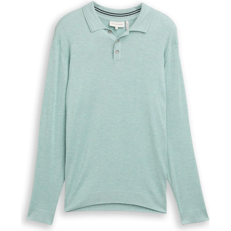 TOM TAILOR Sveter zelená melírovaná 67665847