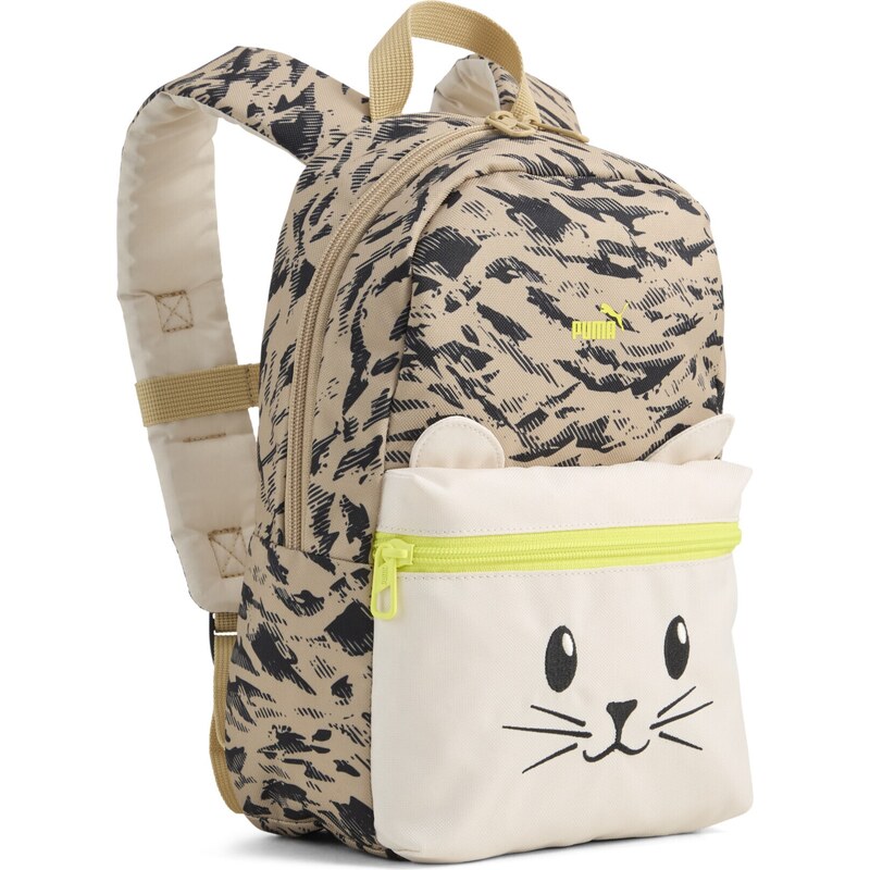 PUMA Batoh Animal 9 farba ťavej srsti / neónovo žltá / čierna 67665888