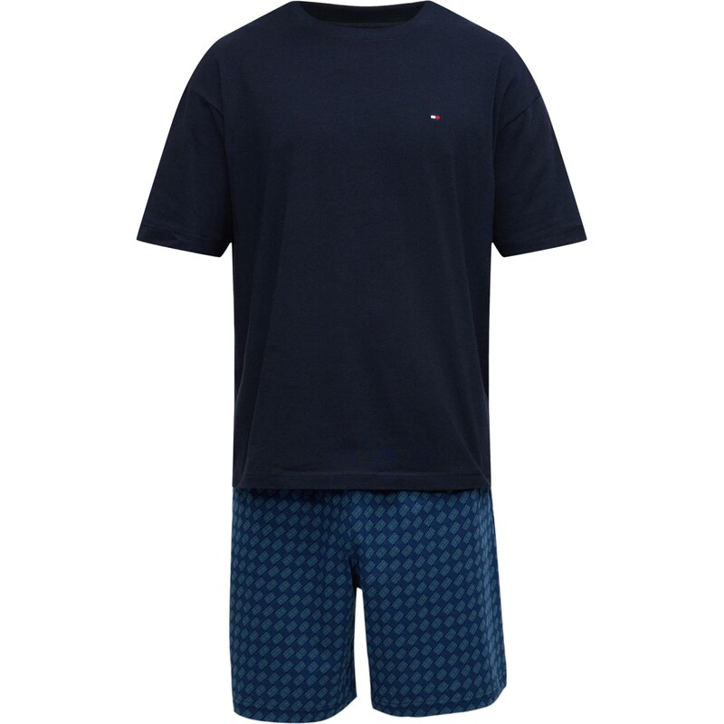 Tommy Hilfiger Underwear Krátke pyžamo modrá / námornícka modrá / 67665904