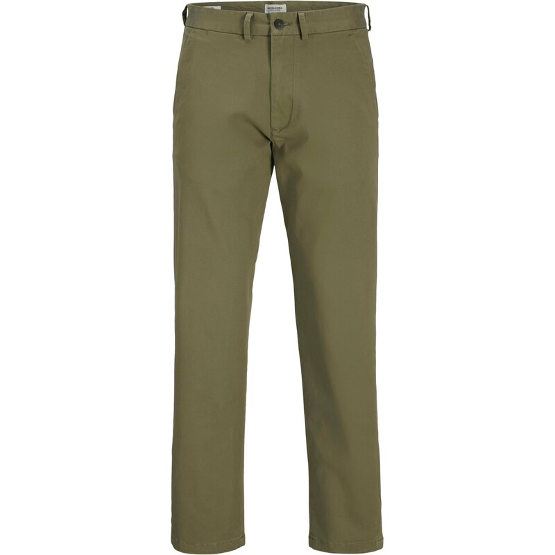 JACK & JONES Chino nohavice JPSTKANE BARRET olivová 67667334