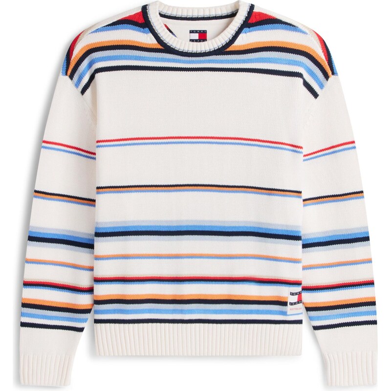 Tommy Jeans Mikina svetlomodrá / žltá / červená / biela 67667746