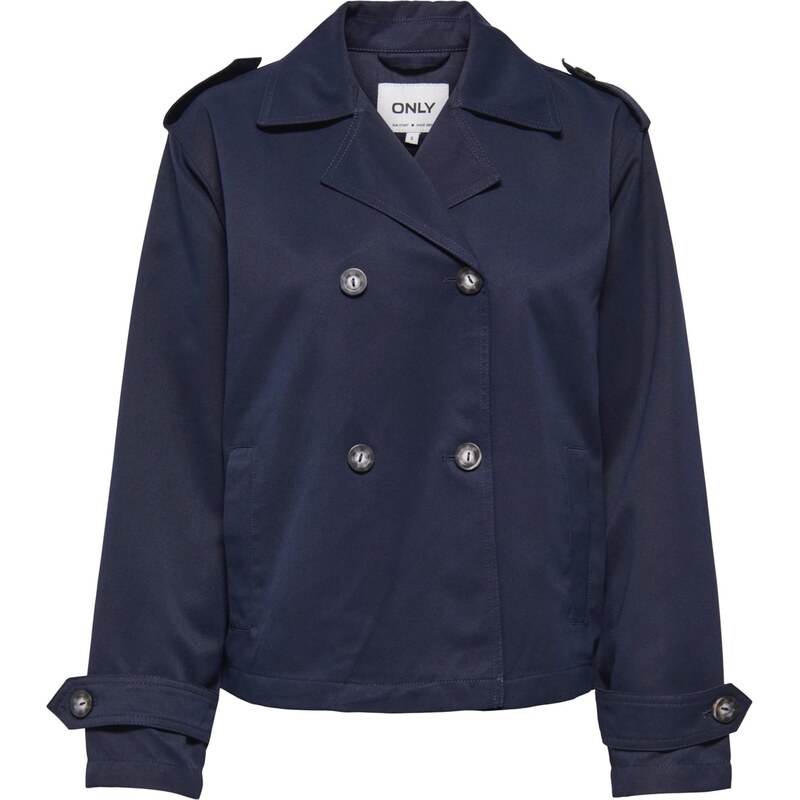 ONLY Prechodný kabát ONLHANNAH tmavomodrá 67667743