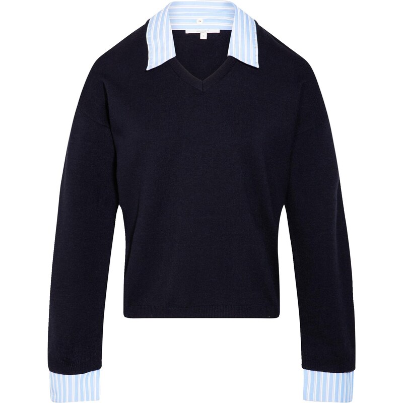 Morgan Sveter námornícka modrá / svetlomodrá / biela 67667749