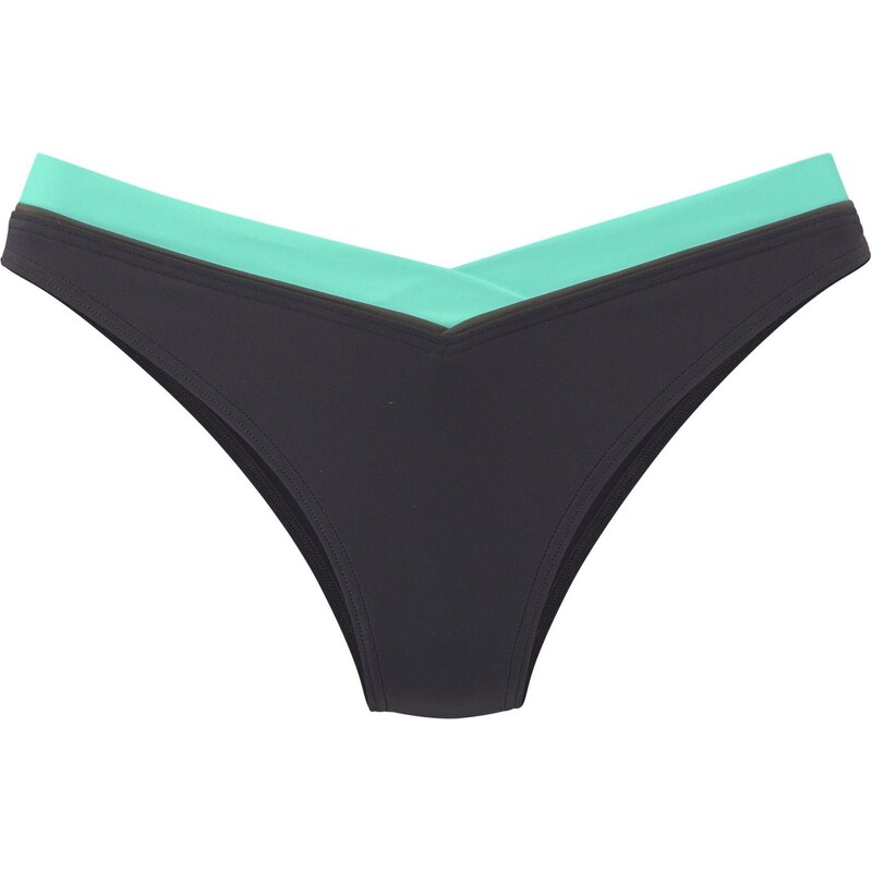 s.Oliver Bikinové nohavičky antracitová / zelená 67667784