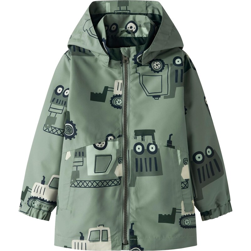 NAME IT Prechodná bunda NMMMAX námornícka modrá / zelená / pastelovo 67667790