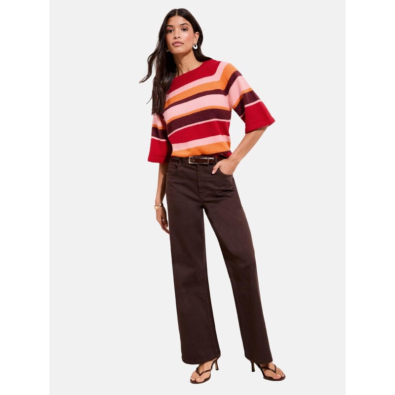 Friends Like These Sveter hnedá / oranžová / ružová / červená 67667812