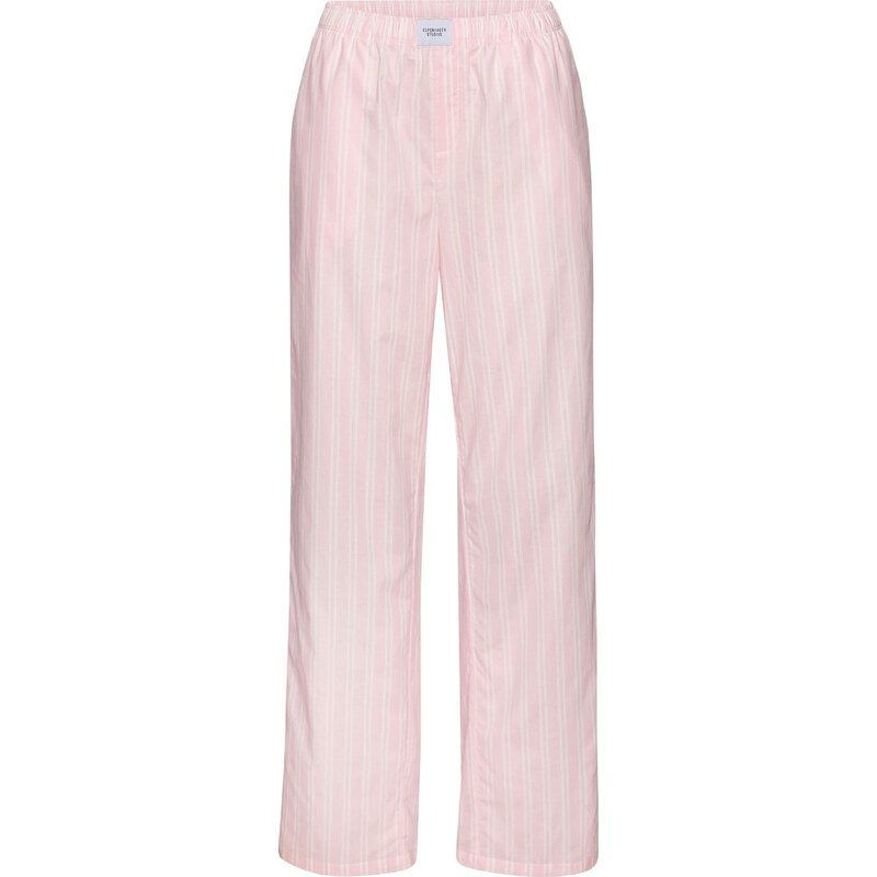 Copenhagen Studios Pyžamové nohavice ružová / biela 67667817